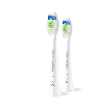 Κεφαλές οδοντόβουρτσας Philips HX6062/87 ανταλλακτικές συσκευασία 2 τεμ., μεσαίες τρίχες, λευκό