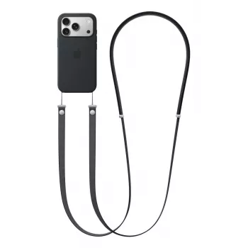 APPLE Crossbody Strap - Μαύρο