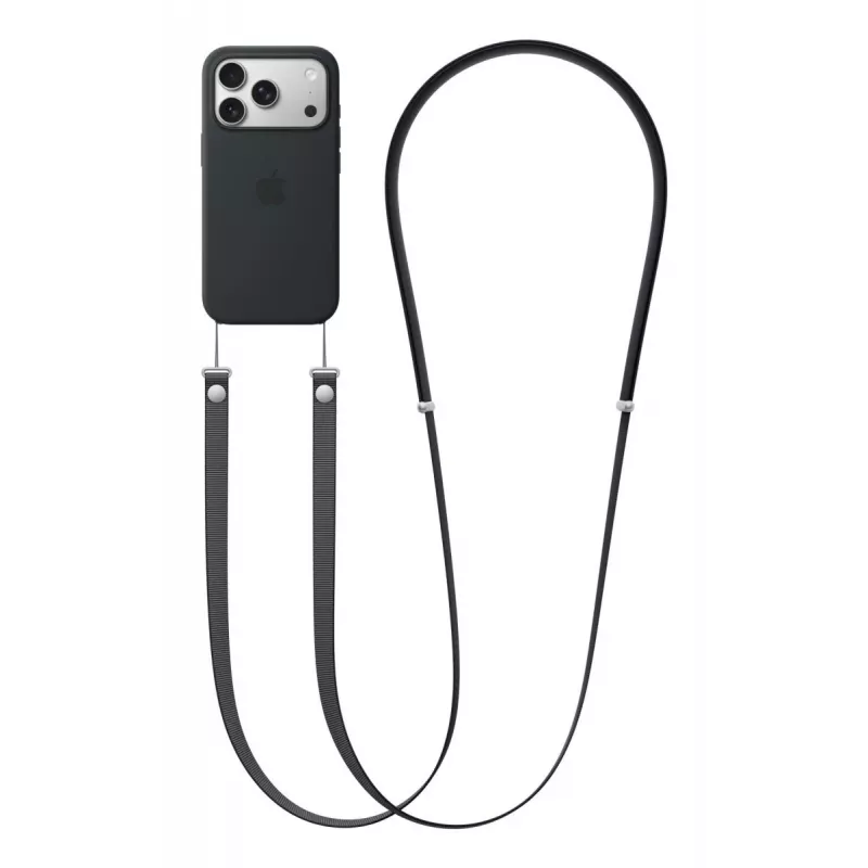 APPLE Crossbody Strap - Μαύρο