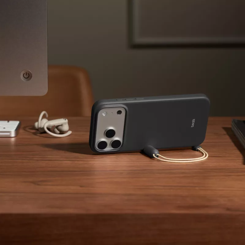 APPLE Beats iPhone 17 Pro Max - Θήκη με Kickstand, MagSafe και Έλεγχο Κάμερας - Γκρι Γρανίτη