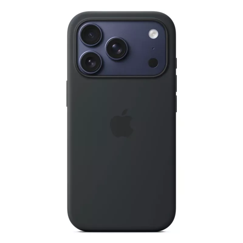 Apple Θήκη Σιλικόνης με MagSafe iPhone 17 Pro Μαύρο