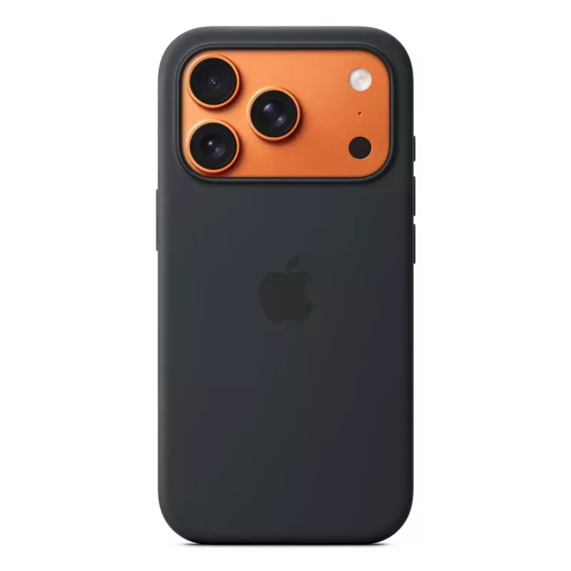 Apple Θήκη Σιλικόνης με MagSafe iPhone 17 Pro Μαύρο