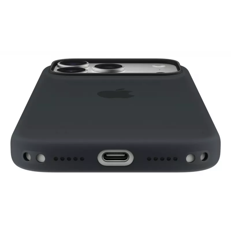 Apple Θήκη Σιλικόνης με MagSafe iPhone 17 Pro Μαύρο