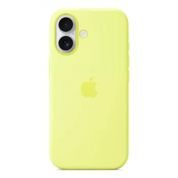 Θήκη Apple iPhone 17 Θήκη Σιλικόνης με MagSafe Neon Κίτρινο