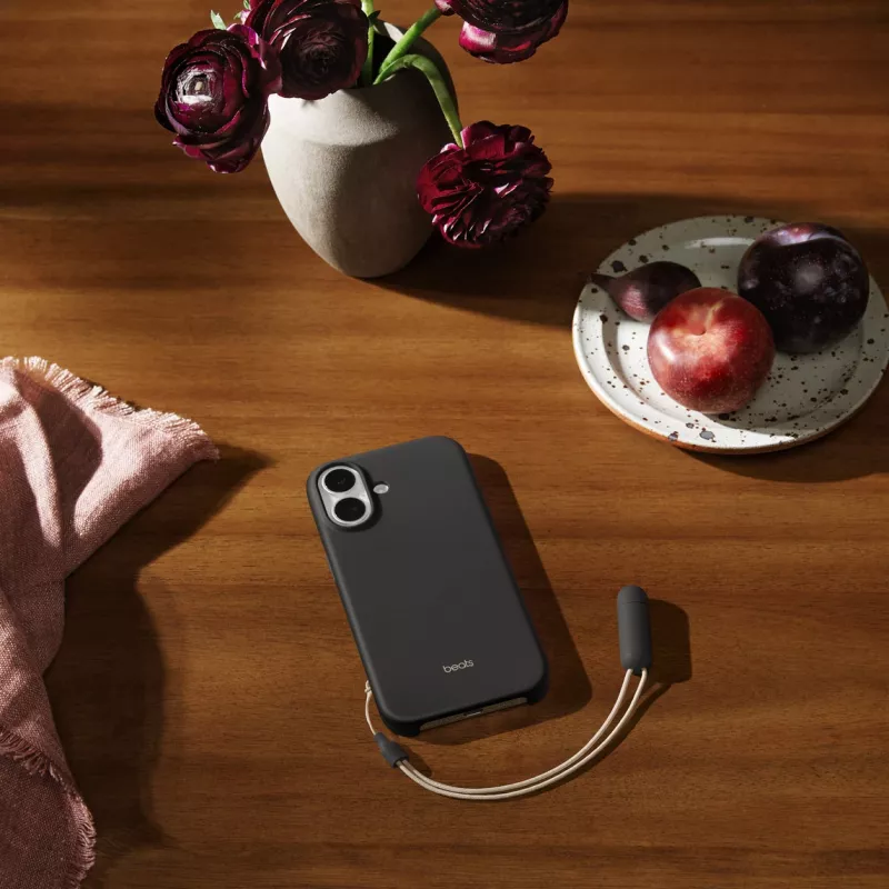 APPLE Beats iPhone 17 - Θήκη με Kickstand, MagSafe και Έλεγχο Κάμερας - Γκρι Γρανίτη