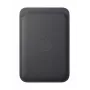 Θήκη Καρτών Apple iPhone FineWoven Wallet με MagSafe Μαύρο Microtwill