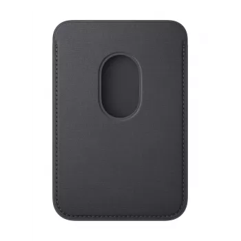 Θήκη Καρτών Apple iPhone FineWoven Wallet με MagSafe Μαύρο Microtwill