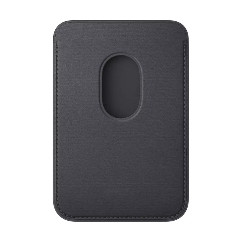 Θήκη Καρτών Apple iPhone FineWoven Wallet με MagSafe Μαύρο Microtwill