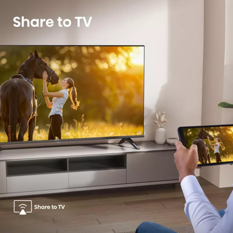 Hisense 32A4Q 81,3 cm (32 ίντσες) HD Smart-TV Wi-Fi Μαύρο
