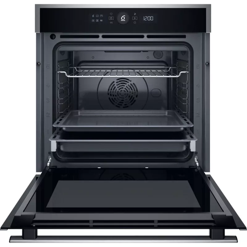 Whirlpool WOI4S8CM1SXA 73 L Μαύρο, Ανοξείδωτο