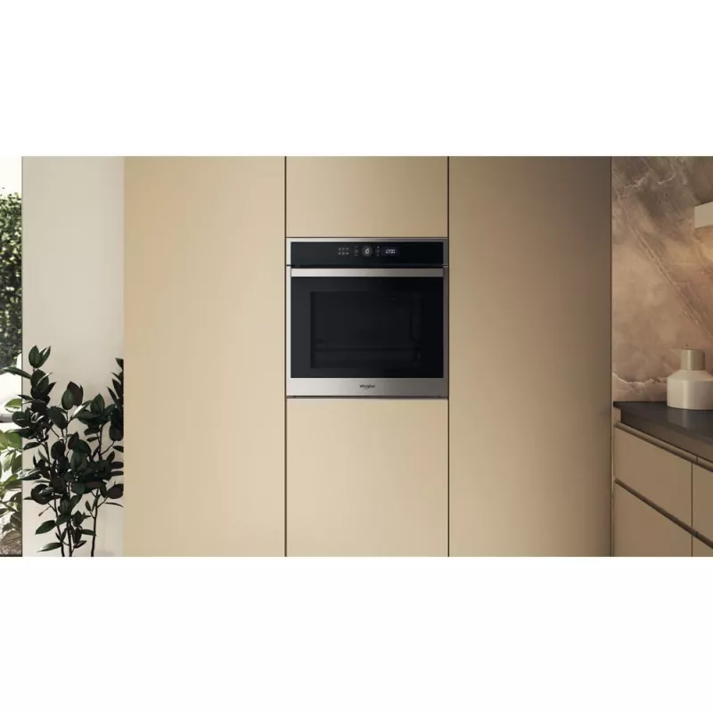 Whirlpool WOI4S8CM1SXA 73 L Μαύρο, Ανοξείδωτο