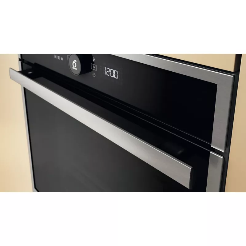 Whirlpool WOI4S8CM1SXA 73 L Μαύρο, Ανοξείδωτο