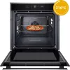 Whirlpool WOI4S8CM1SXA 73 L Μαύρο, Ανοξείδωτο