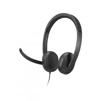 Lenovo VoIP Headset 5000 Ενσύρματο Head-Band Γραφείου/Call center USB Type-C Μαύρο