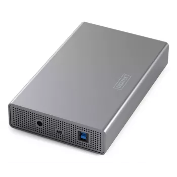 Θήκη HDD Digitus DA-71106-1 USB 3.0 3.5 ιντσών SATA 16TB αλουμινίου