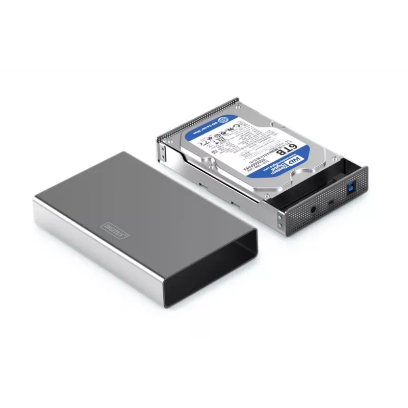 Θήκη HDD Digitus DA-71106-1 USB 3.0 3.5 ιντσών SATA 16TB αλουμινίου