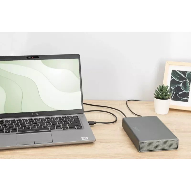 Θήκη HDD Digitus DA-71106-1 USB 3.0 3.5 ιντσών SATA 16TB αλουμινίου