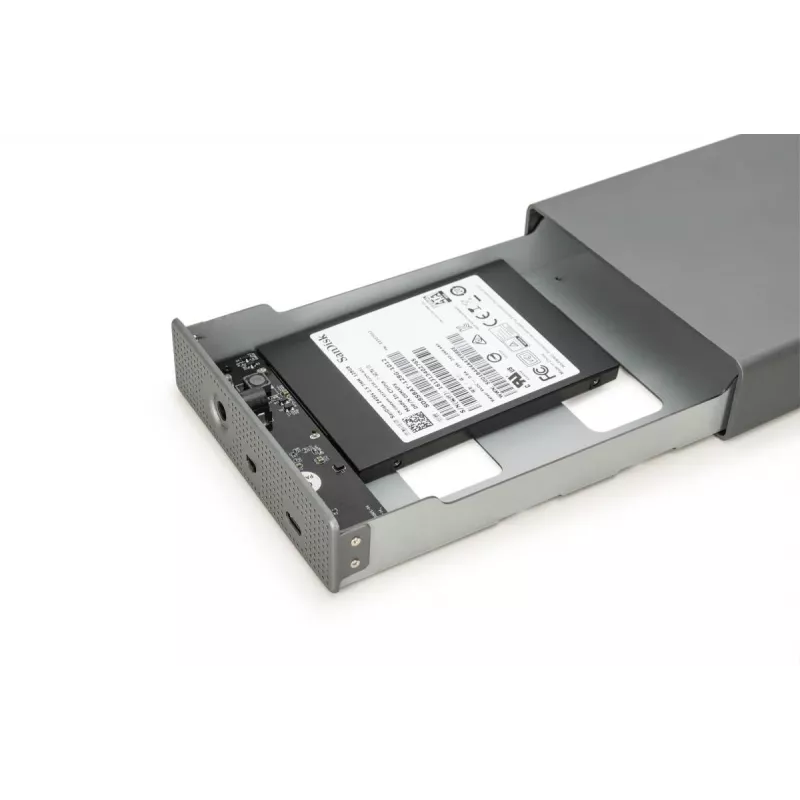 Θήκη HDD Digitus DA-71106-1 USB 3.0 3.5 ιντσών SATA 16TB αλουμινίου