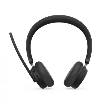 Lenovo 6550 Headset ασύρματο headband γραφείου/call center USB Type-C Bluetooth μαύρο