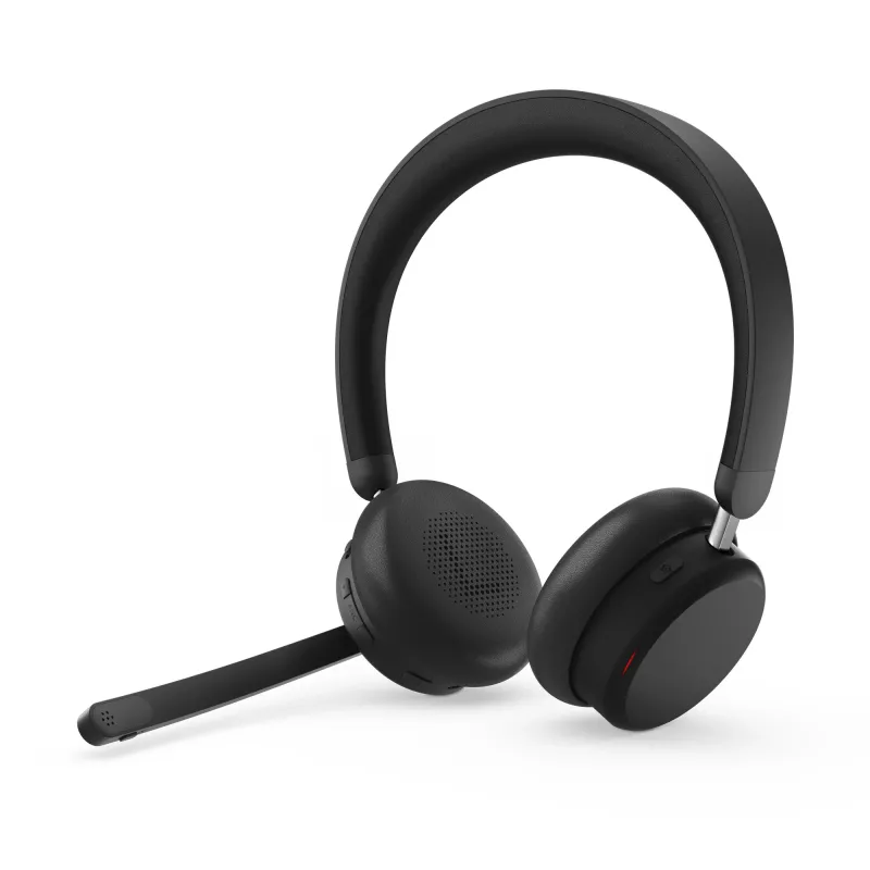 Lenovo 6550 Headset ασύρματο headband γραφείου/call center USB Type-C Bluetooth μαύρο