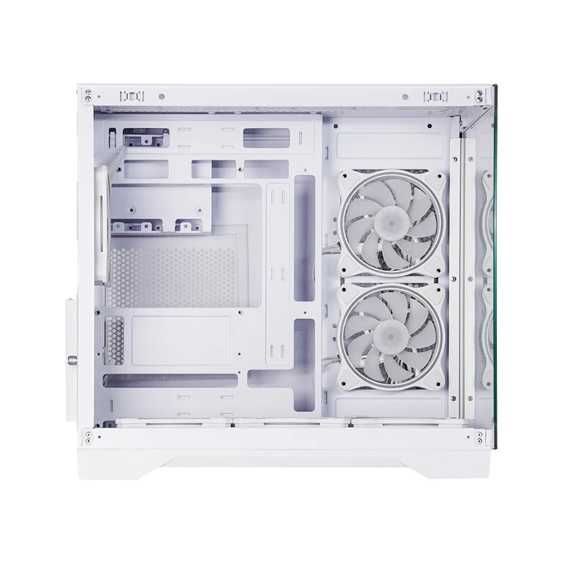 Κουτί υπολογιστή Chieftec GM-30W-TG-OP Cube λευκό