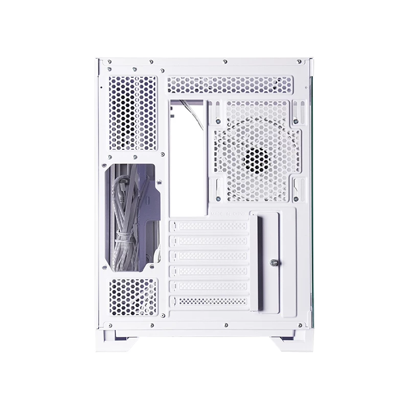 Κουτί υπολογιστή Chieftec GM-30W-TG-OP Cube λευκό