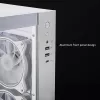 Κουτί υπολογιστή Chieftec GM-30W-TG-OP Cube λευκό