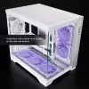 Κουτί υπολογιστή Chieftec GM-30W-TG-OP Cube λευκό