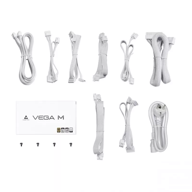 Τροφοδοτικό Chieftec Vega PPG-750-CW 750 W 24-Pin ATX ATX λευκό