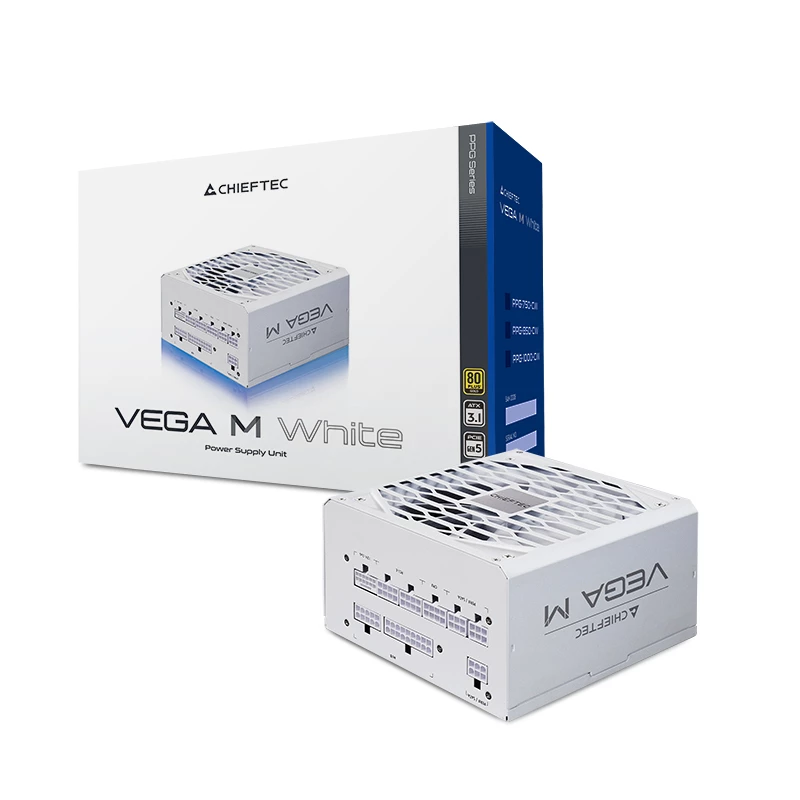 Τροφοδοτικό Chieftec Vega PPG-750-CW 750 W 24-Pin ATX ATX λευκό