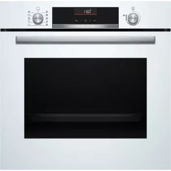 Εντοιχιζόμενος ηλεκτρικός φούρνος Bosch Serie 6 HBG536EW4 — 71 L, 3400 W, λευκός, EasyClean, 10 αυτόματα προγράμματα