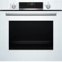 Εντοιχιζόμενος ηλεκτρικός φούρνος Bosch Serie 6 HBG536EW4 — 71 L, 3400 W, λευκός, EasyClean, 10 αυτόματα προγράμματα