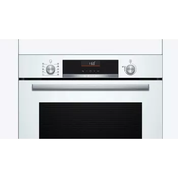 Εντοιχιζόμενος ηλεκτρικός φούρνος Bosch Serie 6 HBG536EW4 — 71 L, 3400 W, λευκός, EasyClean, 10 αυτόματα προγράμματα