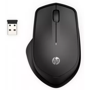 HP 280 Silent ασύρματο ποντίκι, για δεξιόχειρες, οπτικό, RF Wireless, μαύρο