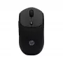 HP 400 Quiet Μαύρο Ασύρματο ποντίκι, αμφιδέξιο, RF Wireless + Bluetooth, 6000 DPI, Μαύρο