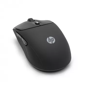HP 400 Quiet Μαύρο Ασύρματο ποντίκι, αμφιδέξιο, RF Wireless + Bluetooth, 6000 DPI, Μαύρο