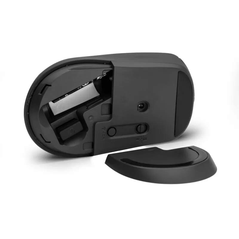 HP 400 Quiet Μαύρο Ασύρματο ποντίκι, αμφιδέξιο, RF Wireless + Bluetooth, 6000 DPI, Μαύρο