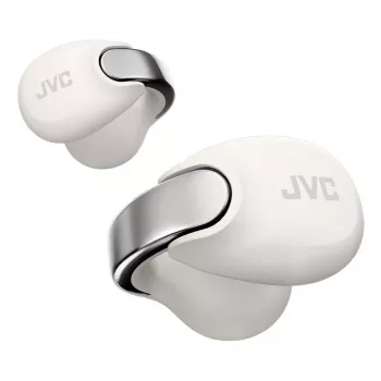 JVC HA-NP1T Headset True Wireless Stereo (TWS) Ear-Clip-On Κλήσεις/Μουσική USB Type-C Bluetooth Ασημί, Λευκό