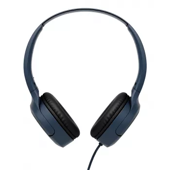 Ενσύρματα ακουστικά on-ear JVC HA-S33UC-AU USB-C με μικρόφωνο και χειριστήριο, καλώδιο 1,2 m, μπλε