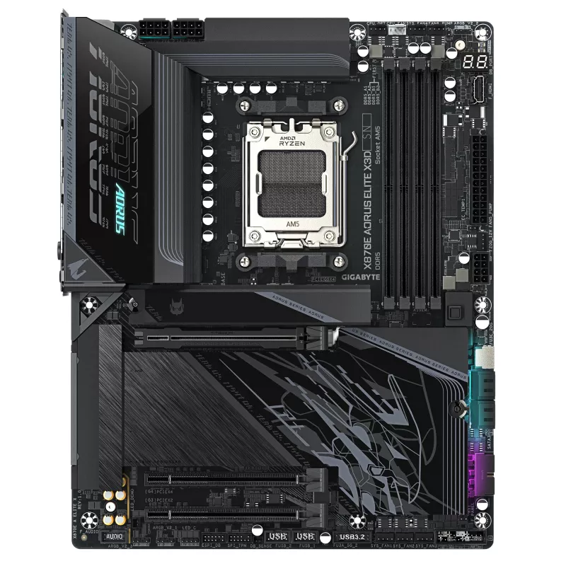 Μητρική GIGABYTE X870E AORUS ELITE X3D, AMD AM5, ATX