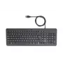 HP 150 ενσύρματο πληκτρολόγιο, Full-Size (100 %), ενσύρματο, USB, μηχανικό, QWERTY, μαύρο