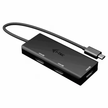 i-tec USB-C Triple 4K HDMI Προσαρμογέας βίντεο, Power Delivery 100W