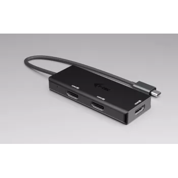 i-tec USB-C Triple 4K HDMI Προσαρμογέας βίντεο, Power Delivery 100W