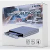 GEMBIRD Εξωτερικός οδηγός USB-DVD, Ασημί