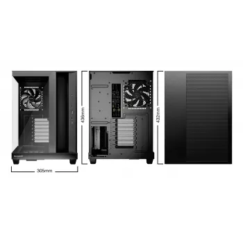 Κουτί υπολογιστή be quiet! Light Base 500 Midi Tower Μαύρο