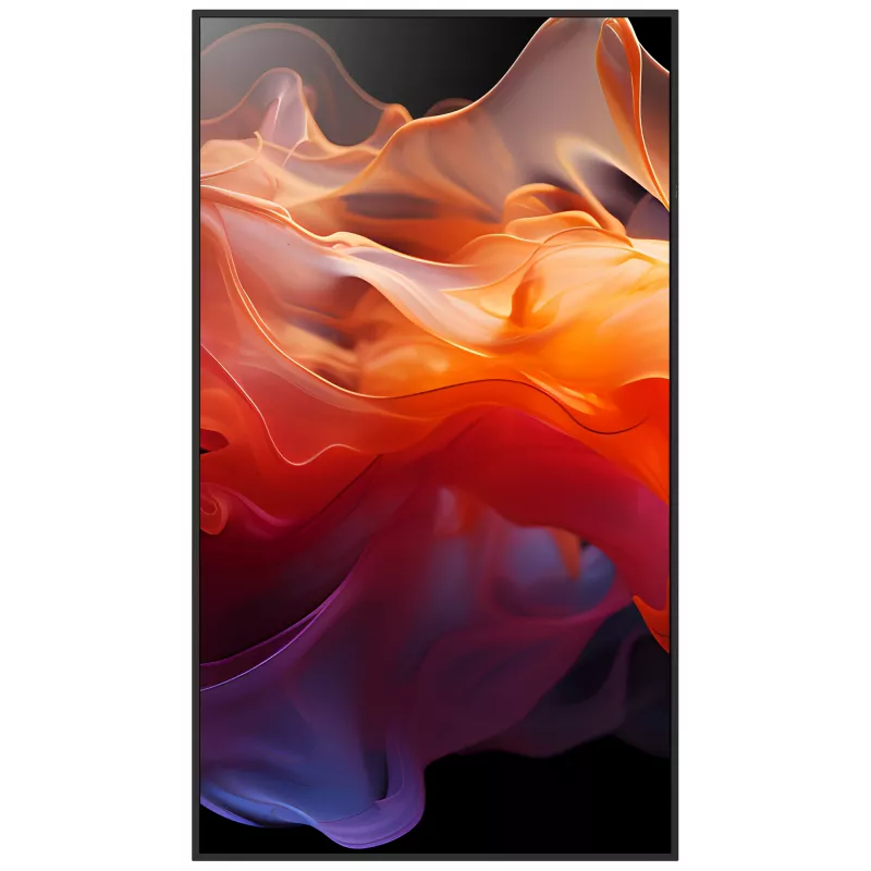 Οθόνη μεγάλου μεγέθους Sharp MultiSync E759 75 ιντσών (190,5 cm), 4K UHD 3840x2160, IPS, D-LED, 350 cd/m², 16/7, συσκευή αναπαραγωγής πολυμέσων USB