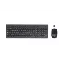 HP 330 Ασύρματο σετ ποντικιού και πληκτρολογίου, Full-Size (100 %), Ασύρματο, RF Wireless, QWERTY, μαύρο, με ποντίκι