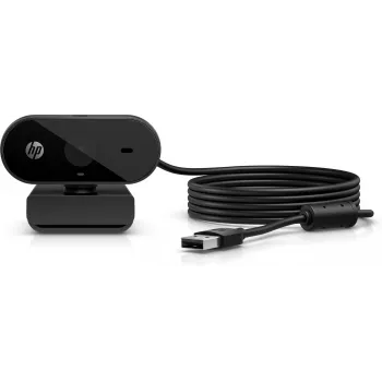 HP 320 FHD Webcam, 1920 x 1080 pixel, Full HD, 30 fps, οικιακή χρήση, USB, μαύρο