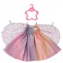 Φόρεμα κούκλας ZAPF BABY born Rainbow νυχτικό για 3–12 ετών, υφασμάτινο, πολύχρωμο, πτυσσόμενο