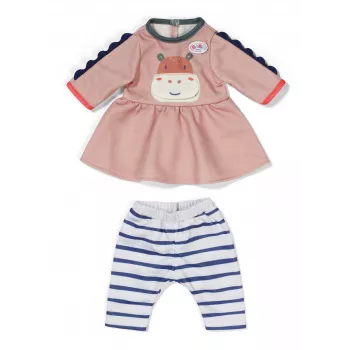 Φόρεμα κούκλας ZAPF BABY born φόρεμα ζούγκλας για κούκλες 36 cm, πολύχρωμο, πτυσσόμενο, από 1 έτους